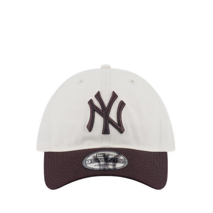 9TWENTY New York Yankees Chrome Wood Men's Caps - Chrome White