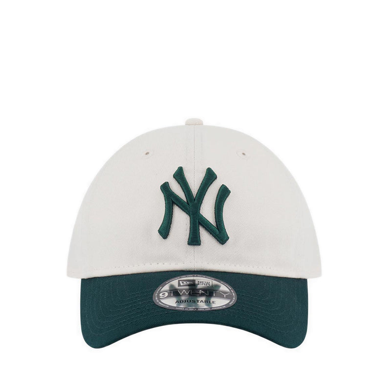9TWENTY New York Yankees Chrome Green Men's Caps - Chrome White