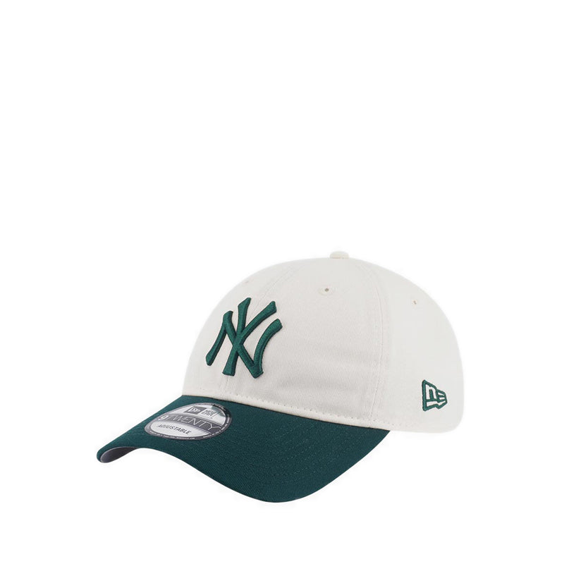 9TWENTY New York Yankees Chrome Green Men's Caps - Chrome White