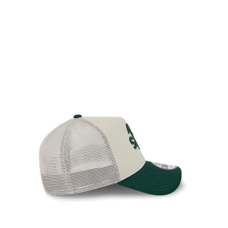 9FORTYAf Trucker Oakland Athletics Stngre Men's Caps - Stone