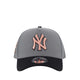 9FORTYAf New York Yankees Men's Caps - Storm Gray