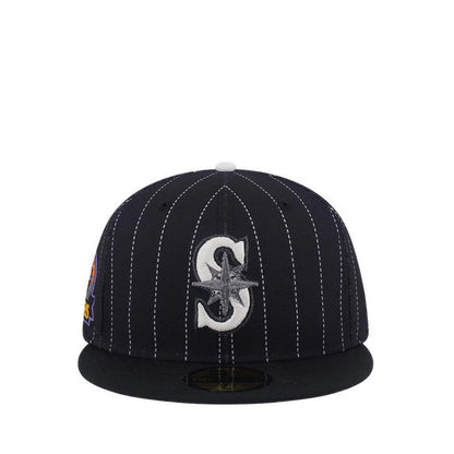 59FIFTY Seattle Marinersco 30 Pinstripe Men's Caps - Black