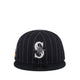 59FIFTY Seattle Marinersco 30 Pinstripe Men's Caps - Black