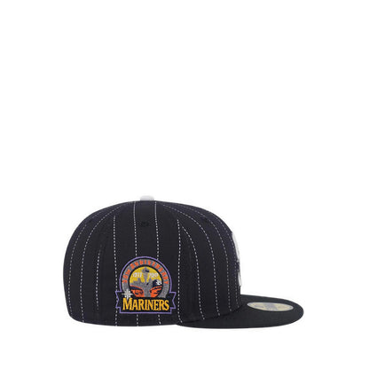 59FIFTY Seattle Marinersco 30 Pinstripe Men's Caps - Black