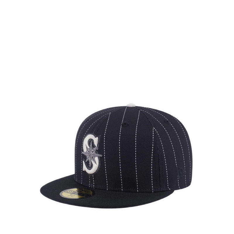 59FIFTY Seattle Marinersco 30 Pinstripe Men's Caps - Black