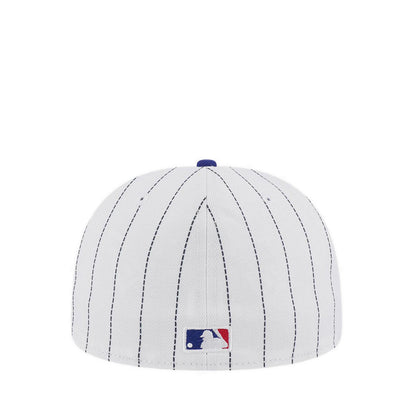 59FIFTY Los Angeles Dodgers Ws25 Pinstripe Men's Caps - White